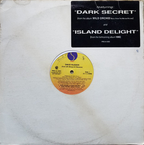 Dark Secret David Rudder,Margareth Menezes