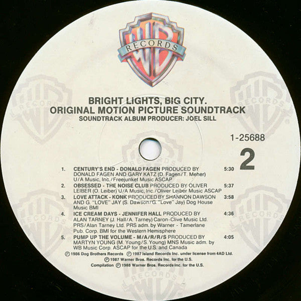 Bright Lights, Big City (Original Motion Picture Soundtrack) | Rectangle Triangle
