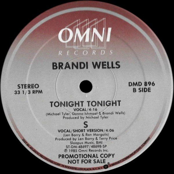 S / Tonight Tonight Brandi Wells