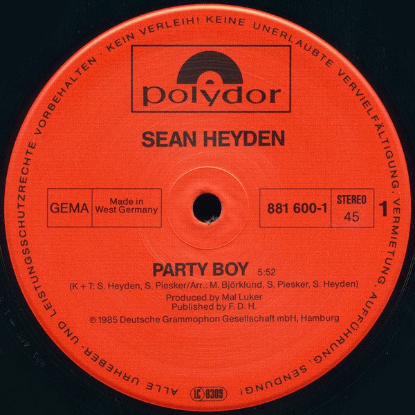 Party Boy | Rectangle Triangle  