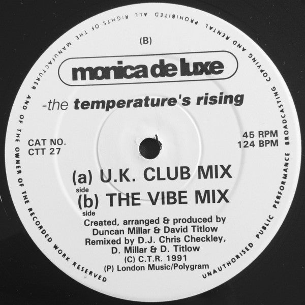 The Temperature's Rising Monica De Luxe