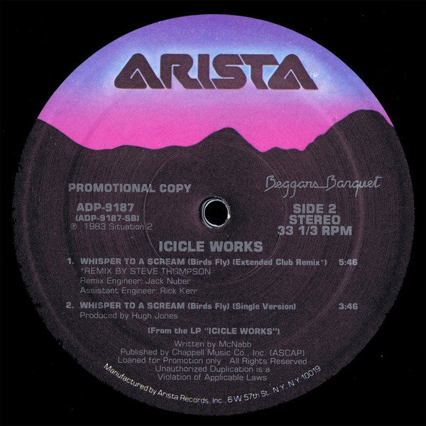 Whisper To A Scream (Birds Fly) The Icicle Works
