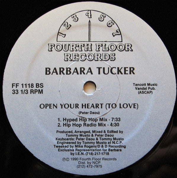 Open Your Heart (To Love) Barbara Tucker
