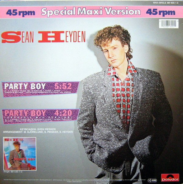 Party Boy | Rectangle Triangle  