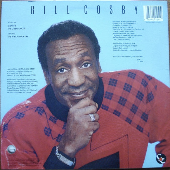 Ceux d'entre vous avec ou sans enfants, vous comprendrez Bill Cosby