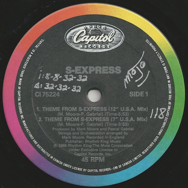 Theme From S-Express | Rectangle Triangle  