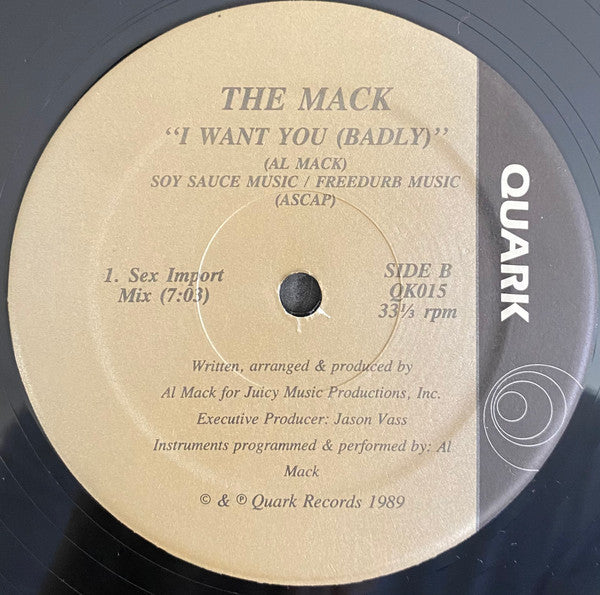 I Want You Al Mack,Kysia Bostic