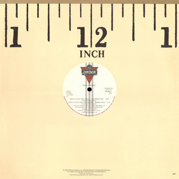 Takes A Little Time Total Contrast