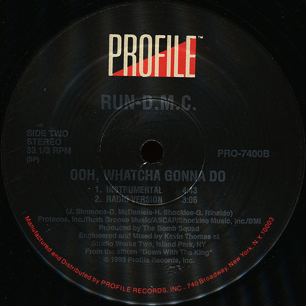 Ooh, qu'est-ce que tu vas faire ? Run-DMC