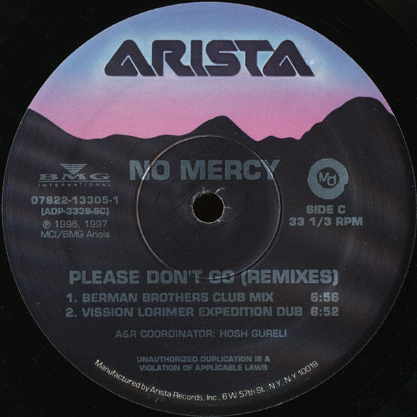 Please Don't Go (Remixes) No Mercy