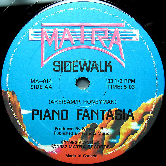 Walkman / Sidewalk Piano Fantasia
