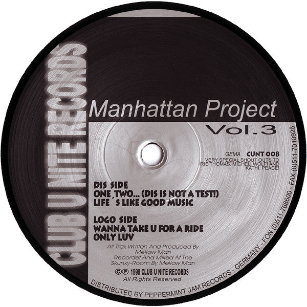 Vol.3 Projet Manhattan