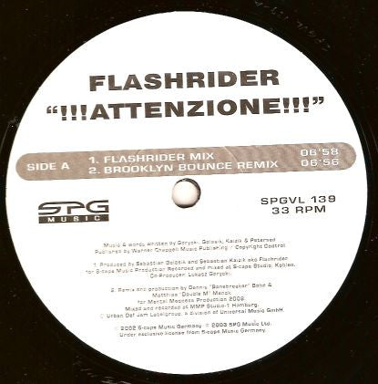 !!!Attenzione!!! / More Than A Feeling / Wap Bam Boogie | Rectangle Triangle | Experience classic beats with this vinyl record featuring the tracks "!!!Attenzione!!!," "More Than  