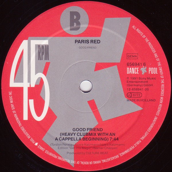 Good Friend Paris Red