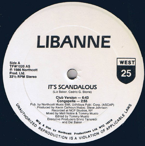 C'est scandaleux Libanne
