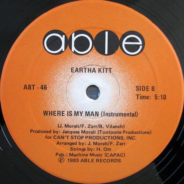 Où est mon homme 4 Eartha Kitt