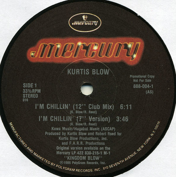 I'm Chillin' Kurtis Blow