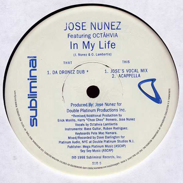 Dans ma vie 3 José Nuñez, Octavia Lambertis