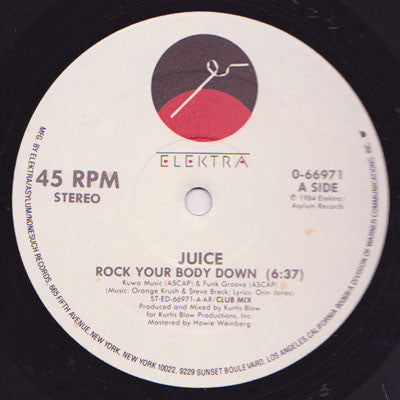 Rock Your Body Down Oran 'Juice' Jones
