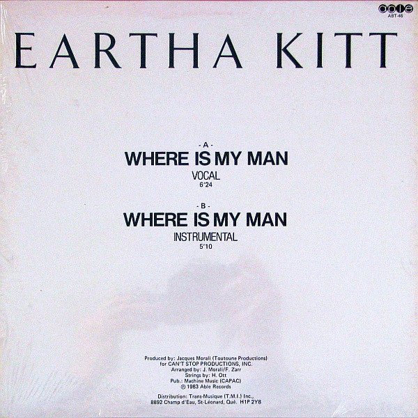 Où est mon homme 4 Eartha Kitt