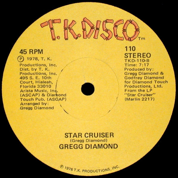 This Side Of Midnight / Star Cruiser Gregg Diamond