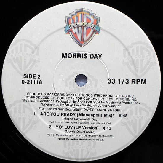 Are You Ready 2 Morris Day