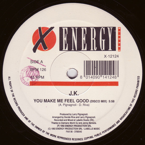 You Make Me Feel Good J.K.