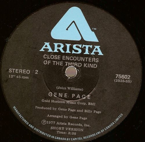 Close Encounters Of The Third Kind Gene Page