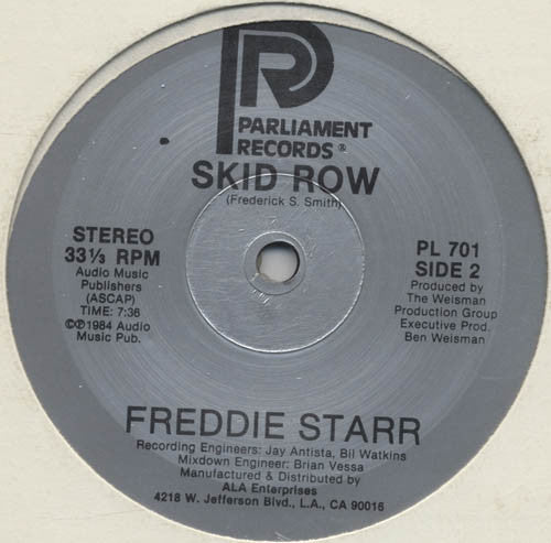 Skid Row Le fabuleux Freddie Starr