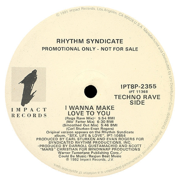 Je veux te faire l'amour Syndicat du Rythme (2)