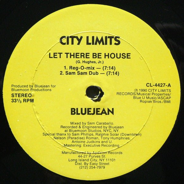 Let There Be House Bluejean