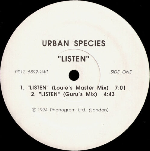 Listen Urban Species