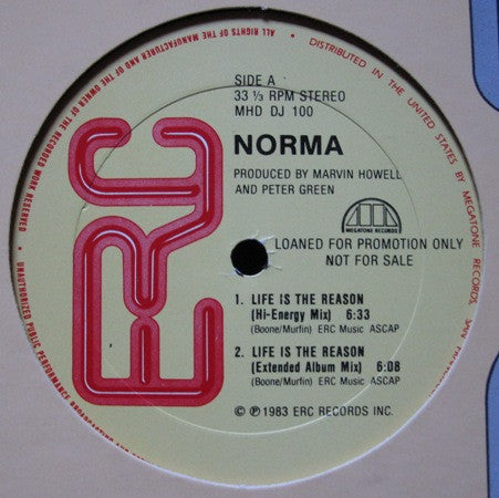 Life Is The Reason Norma Lewis