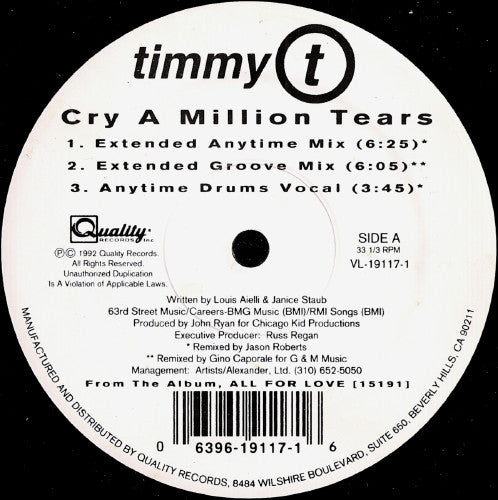 Cry A Million Tears | Rectangle Triangle  