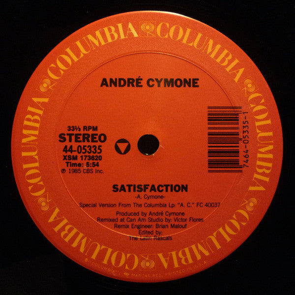 Satisfaction 2 André Cymone