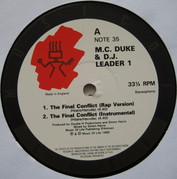 The Final Conflict / I'm Riffin' 1990 Remix | Rectangle Triangle  