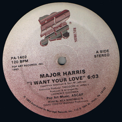 I Want Your Love 2 Major Harris