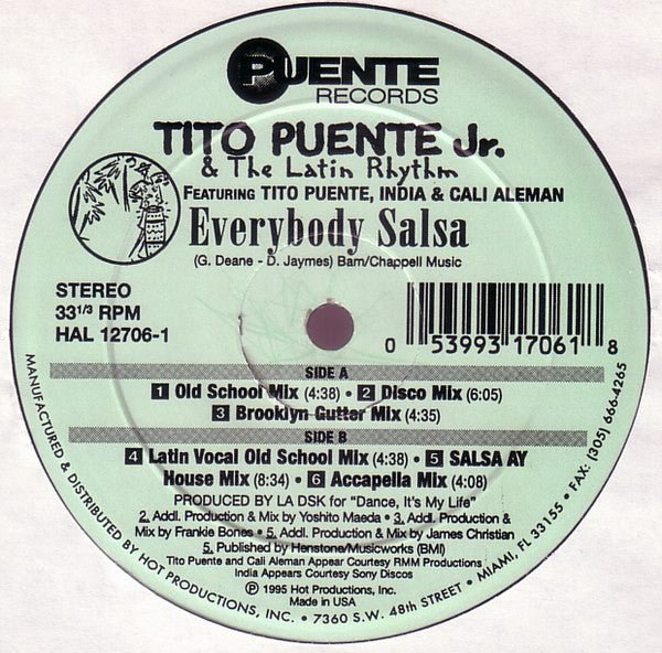 Tout le monde Salsa 2 Tito Puente Jr. et le rythme latin