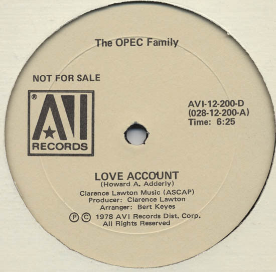 Love Account The OPEC Family