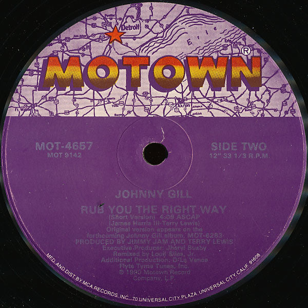 Frottez-vous dans le bon sens Johnny Gill