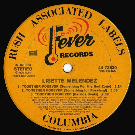 Ensemble pour toujours Lisette Melendez