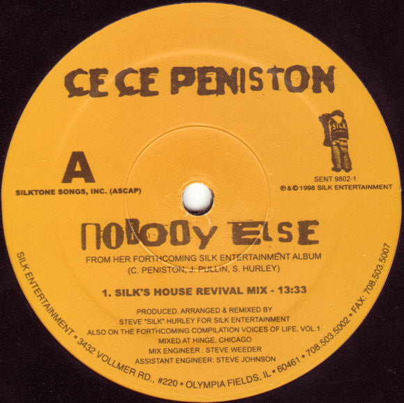 Nobody Else 4 Ce Ce Peniston