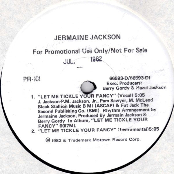 Let Me Tickle Your Fancy / Hard To Get 2 Jermaine Jackson,Devo,Rick James
