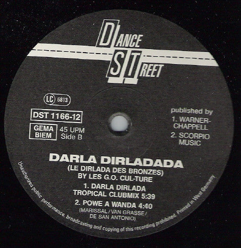 Darla Dirladada Les G.O. Culture