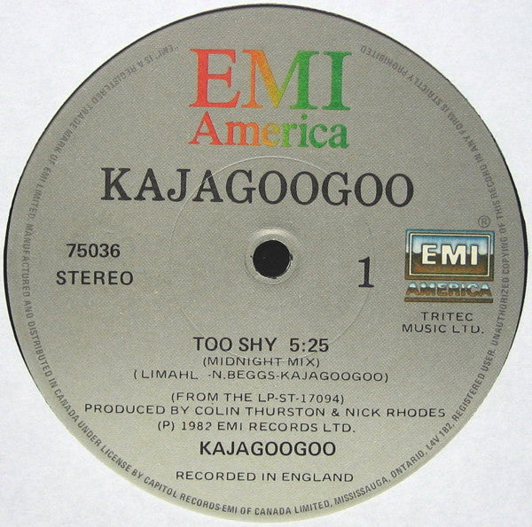 Trop timide (mix de minuit) Kajagoogoo