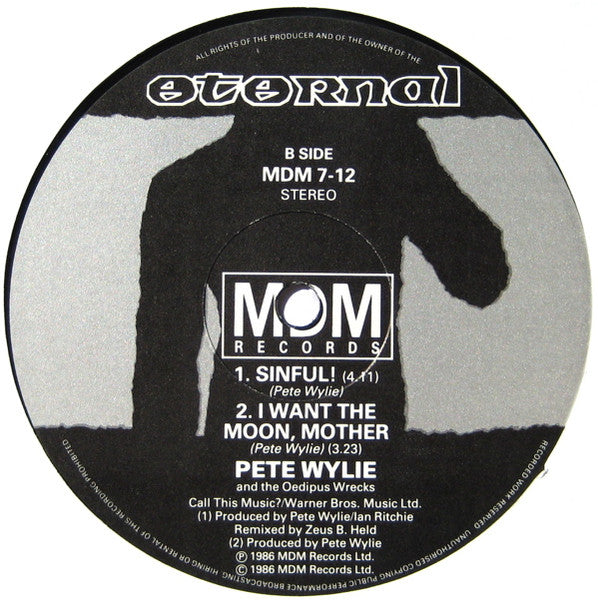 Péché ! (Mix tribal) Pete Wylie, Les naufrages d'Œdipe