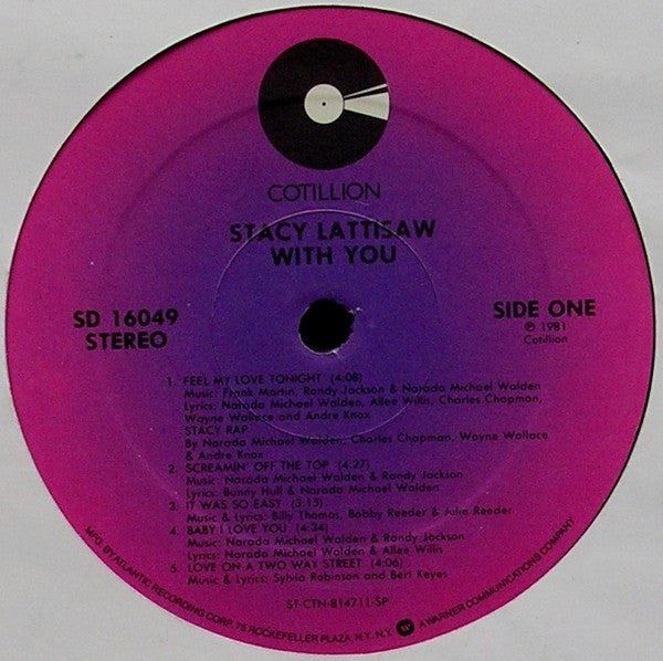 With You Stacy Lattisaw