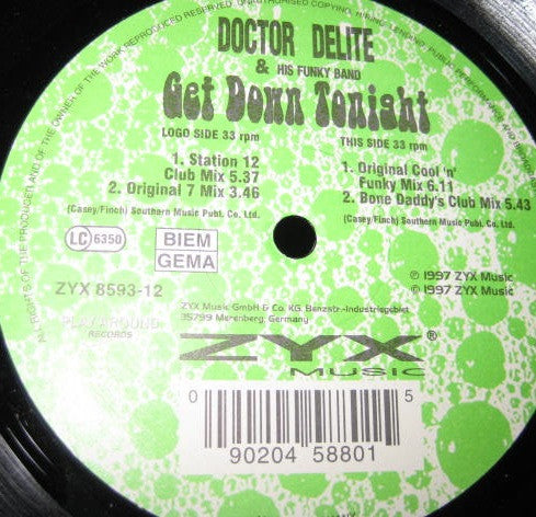 Descends ce soir Docteur DeLite et son groupe funky