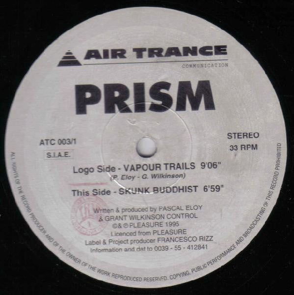 traînées de vapeur Prisme (2)