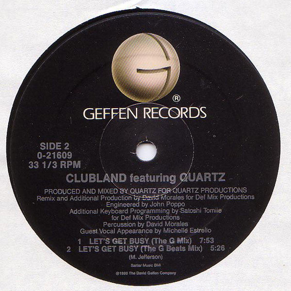 Soyons occupés 2 Clubland, Quartz (2)